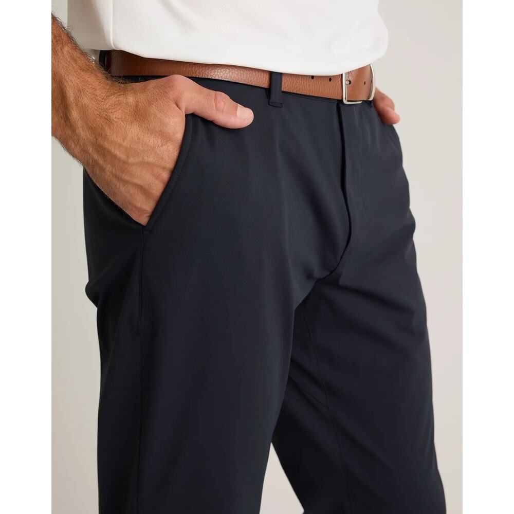 Quince ProTech Golf Pants 34x34 Midnight Black 4-Way Stretch UPF 50 NWOT - Picture 5 of 12